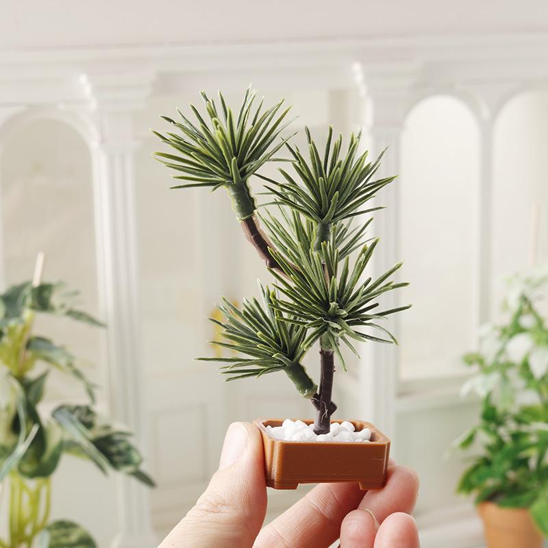 Bonsai Garden Tree - 1 szt. 1/12 Domek dla lalek