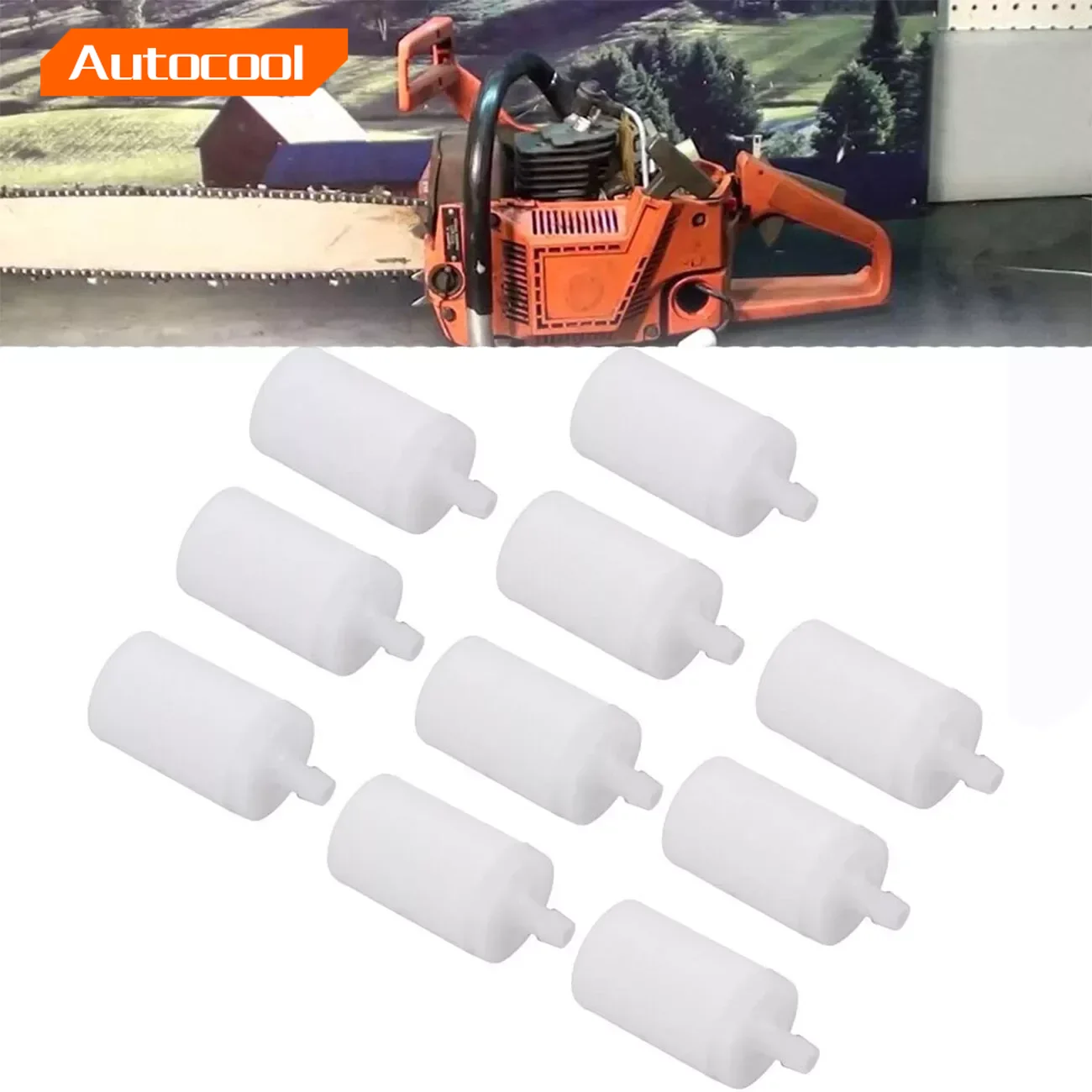 Husqvarna Chainsaw 450 - 10 SZTUK filtrów paliwa do pił