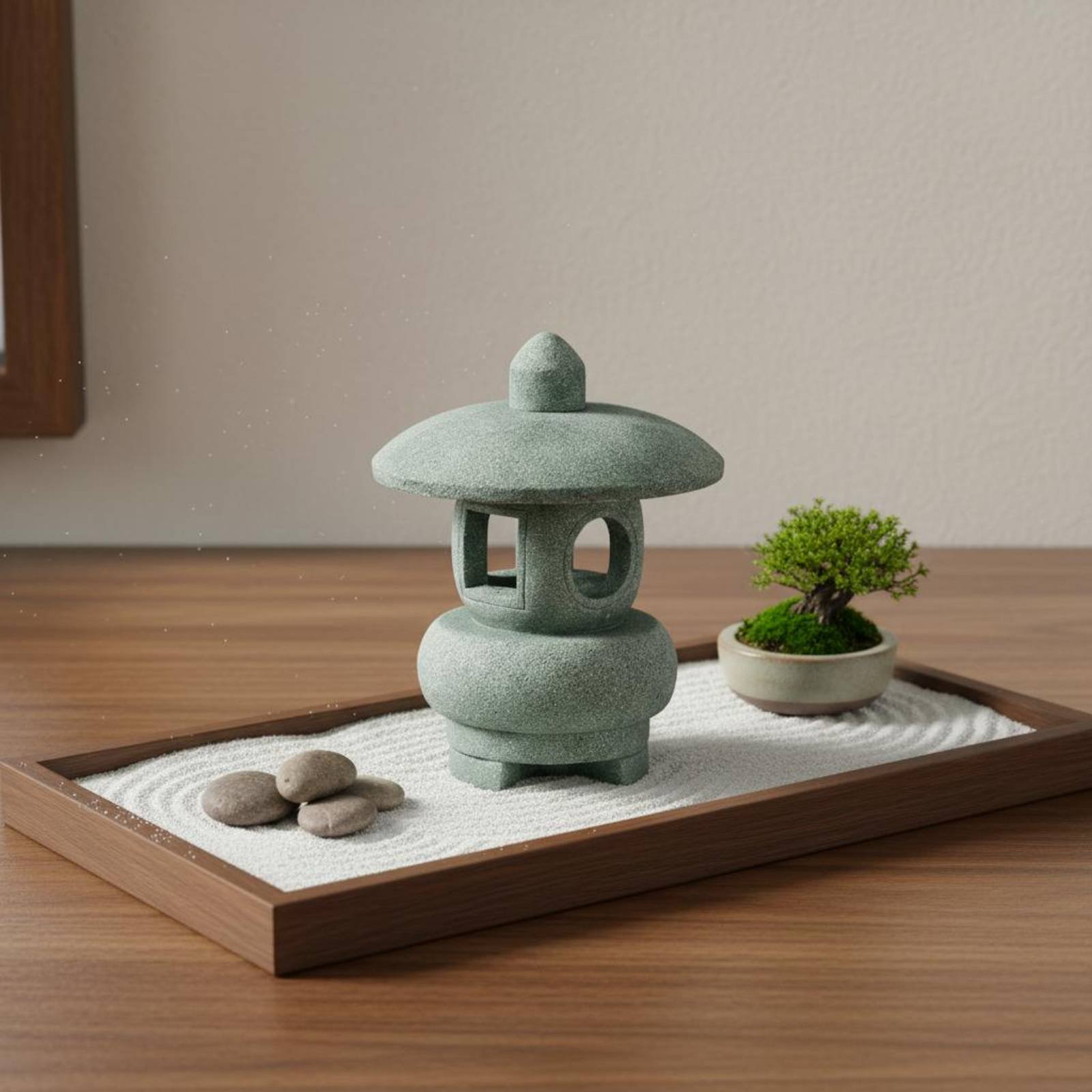 Miniaturowa Kamienna Latarnia  – Japanese Garden Bonsai recenzja i cena