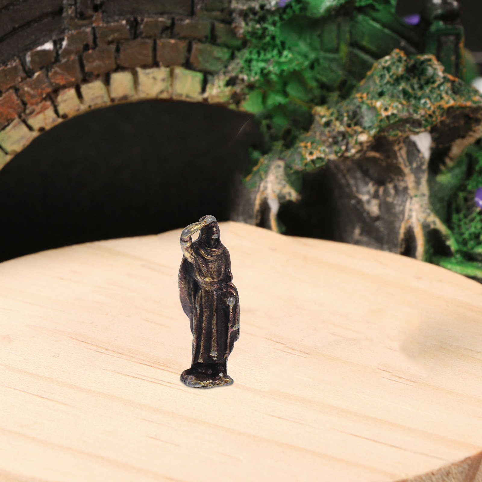 Miniaturowa metalowa rzeźba pr – Bonsai Garden Chinese Garden recenzja i cena